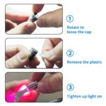 10-Pack Miniature LED Lights, Battery Powered (Color-Changing)
