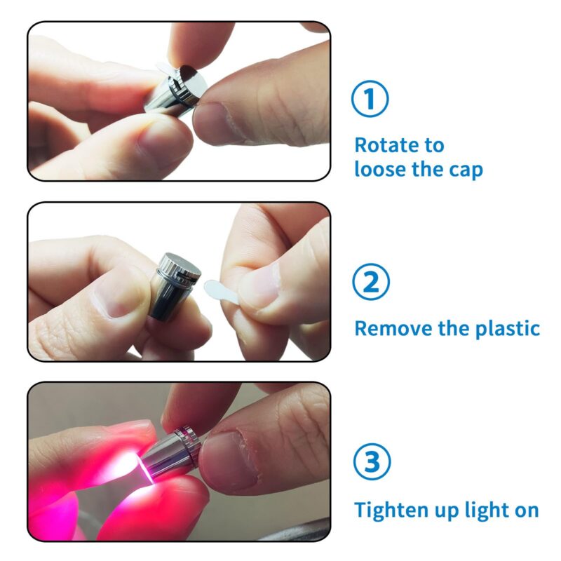 10-Pack Miniature LED Lights, Battery Powered (Color-Changing)