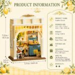 Spilay Sunshine Season DIY Book Nook Kit with LED
