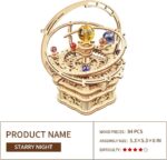Rokr Starry Night 3D Wooden Music Box Puzzle