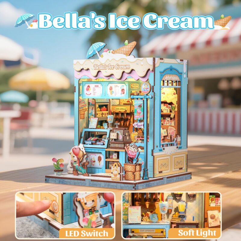 Cutebee Soul Travel Agency DIY Book Nook Kit