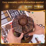 Roine Lxux Creative 3D Wooden Puzzle with Light