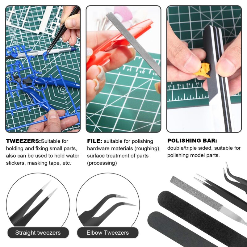 11-Piece Gundam Model Building Tool Kit