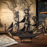 Rokr Seahorse Barque 3D Wooden Puzzle (603 Pcs)