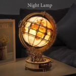 Rokr Illuminated Globe 3D Wooden Puzzle with LED