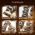 Wdpintu Rolling Ball Maze 3D Wooden Puzzle