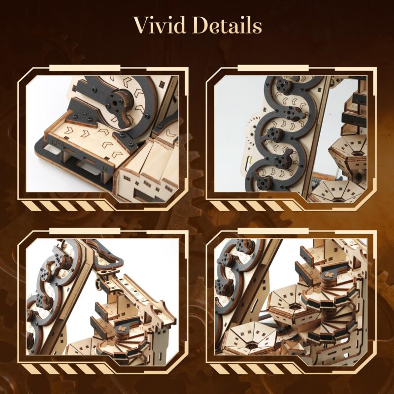 Wdpintu Rolling Ball Maze 3D Wooden Puzzle