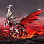 Piececool Black Dragon King 3D Metal Model Kit (107 Pcs)