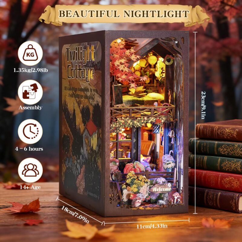 Cutebee Grimm Cottage DIY Book Nook Kit