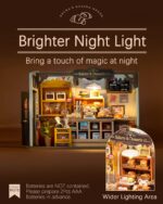 Rolife Beginners DIY Miniature House Kit with LED (1:20)