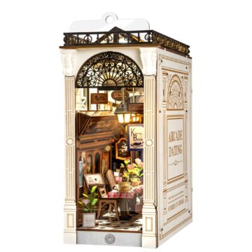 Robotime Arcade Dating DIY Book Nook Kit