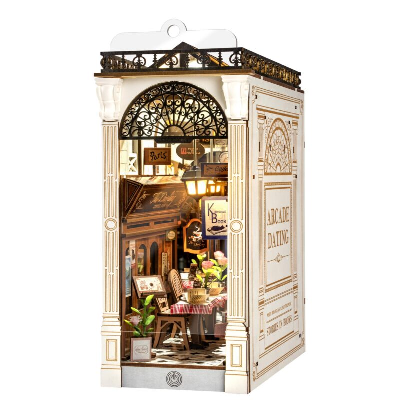 Robotime Arcade Dating DIY Book Nook Kit Robotime Arcade Dating DIY Book Nook Kit