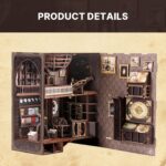 KaayeeWood Astronomy Museum DIY Book Nook Kit with LED
