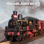 Cutebee Steam Journey 3D Wooden Puzzle