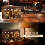 Sunnino Corner Tavern DIY Book Nook Kit with LED