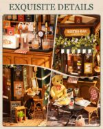 Rolife Tipsy Restaurant DIY Miniature House Kit
