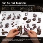 MiniCity Haunting Relics DIY Book Nook Kit with LED