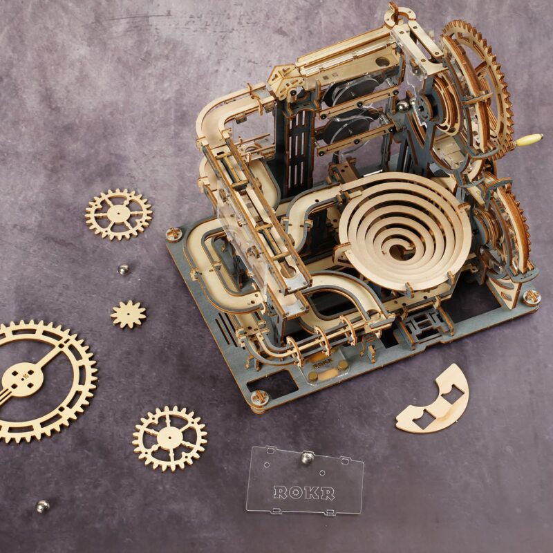 Rokr Marble Night City 3D Wooden Marble Run