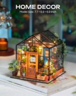 Rolife Cathy's Flower House DIY Miniature House Kit with LED