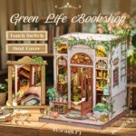 Cutebee Green Life Bookshop DIY Book Nook Kit