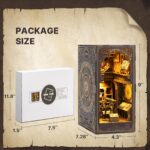 KaayeeWood Astronomy Museum DIY Book Nook Kit with LED