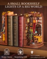 Rolife Silent Corner Study DIY Book Nook Kit