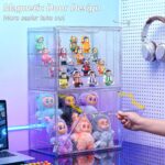 4-Layer Acrylic Display Case with Magnetic Door