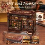 Cutebee Corner Coffee Shop DIY Book Nook Kit