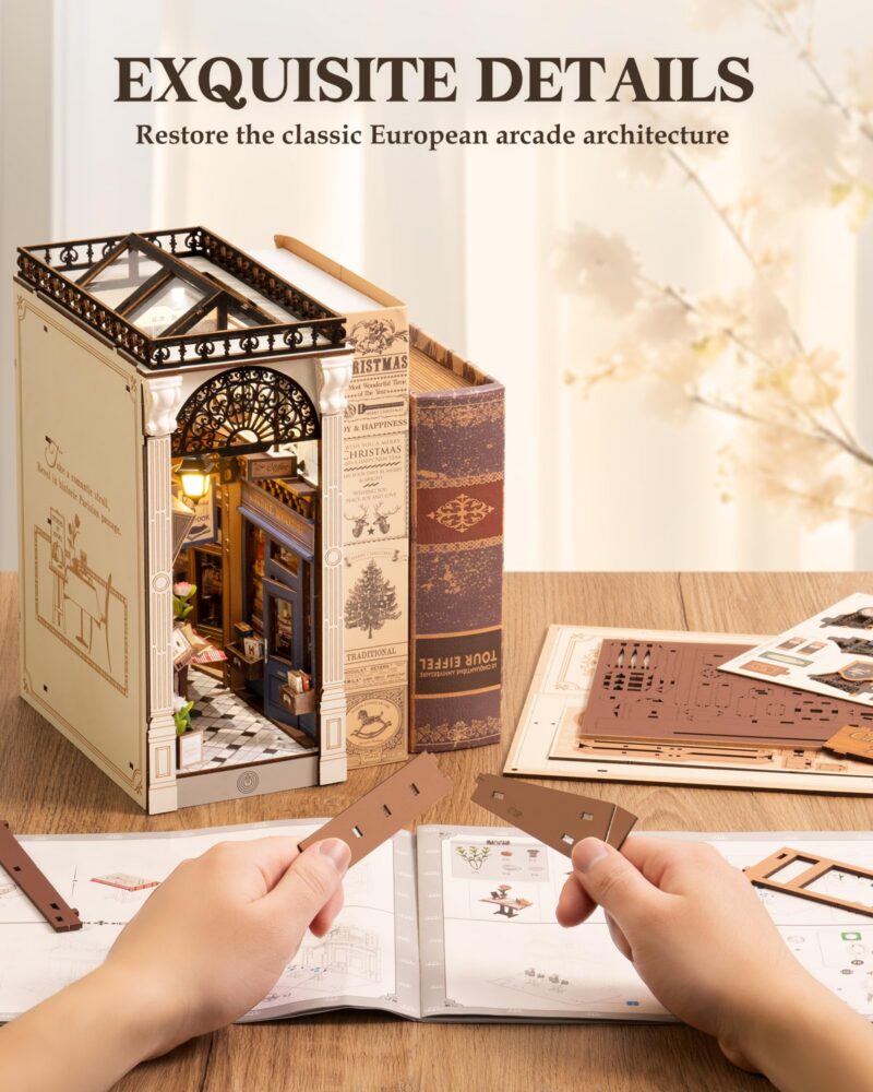 Robotime Arcade Dating DIY Book Nook Kit