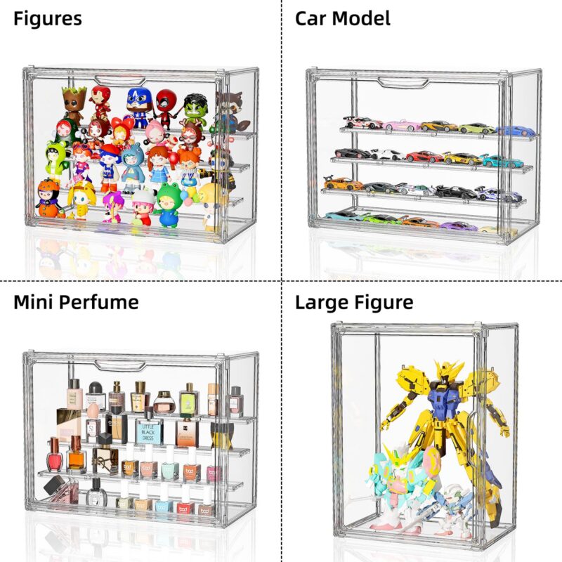 4-Layer Acrylic Figure Display Case (2-Pack)