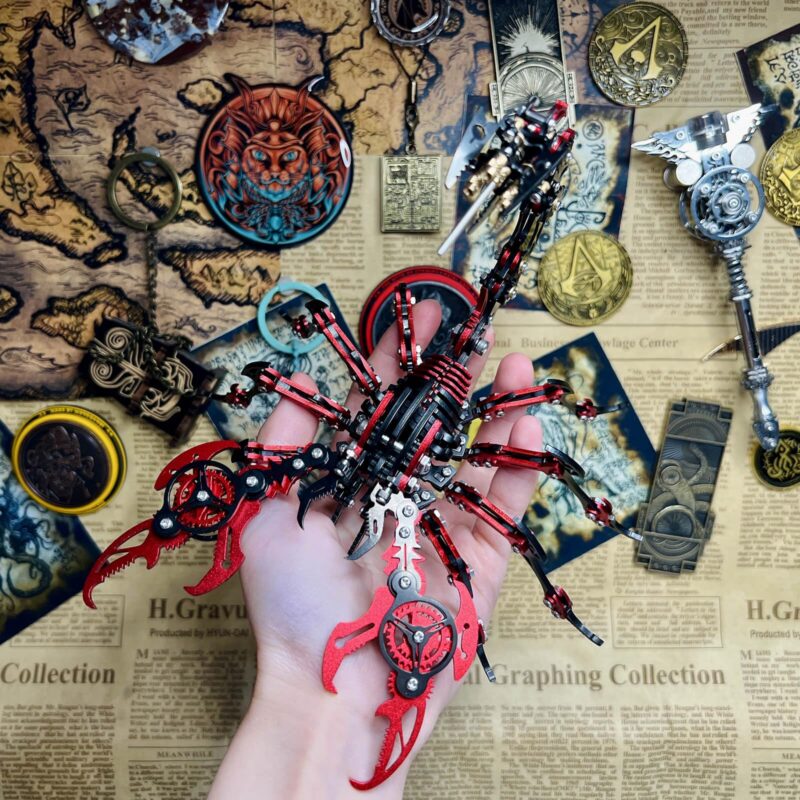 Metalkitor Scorpion 3D Metal Model Kit (454 Pcs)