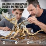 Longpin Mechanical Pterosaur 3D Metal Model Kit