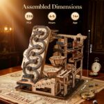 Wdpintu Rolling Ball Maze 3D Wooden Puzzle
