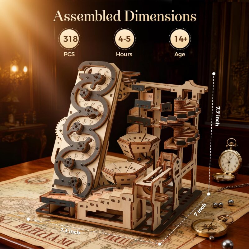 Wdpintu Rolling Ball Maze 3D Wooden Puzzle