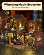 Flybean Magic Book Shop DIY Miniature House Kit