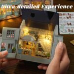 Flever Warm House DIY Dollhouse Kit with Furniture