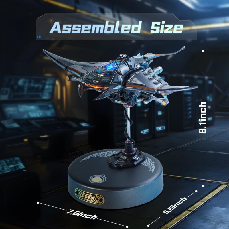 Rokr Manta Ray 3D Metal Model Kit (MI06)