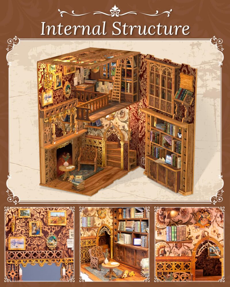 Cutebee Christmas Wish Store DIY Book Nook Kit