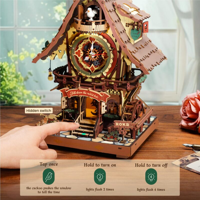 Rokr Cuckoo Clock 3D Wooden Puzzle