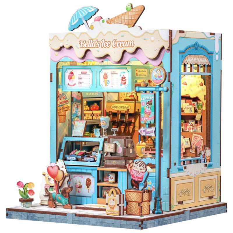 Cutebee Soul Travel Agency DIY Book Nook Kit