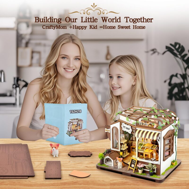 Casrra Pet Shop DIY Miniature House Kit