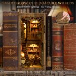 Criolpo DIY Miniature Book Nook Kit for Adults