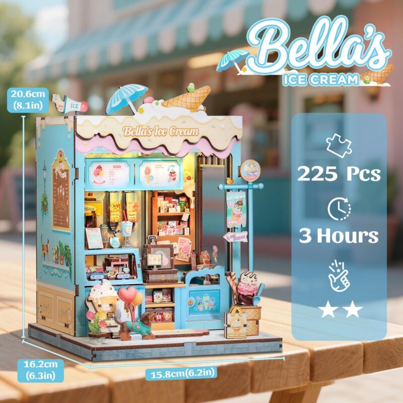 Cutebee Soul Travel Agency DIY Book Nook Kit