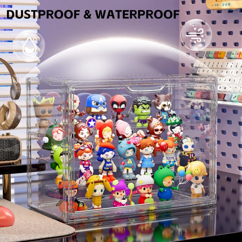 4-Layer Acrylic Figure Display Case (2-Pack)