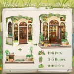 Cutebee Green Life Bookshop DIY Book Nook Kit