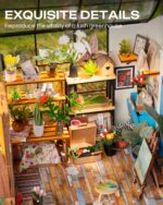 Rolife Cathy's Flower House DIY Miniature House Kit with LED