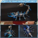 Yuezudpo Colorful Scorpion 3D Metal Model Kit
