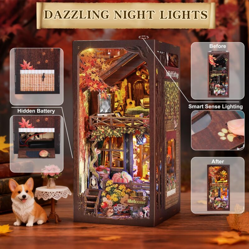 Cutebee Grimm Cottage DIY Book Nook Kit