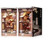 Cutebee Kyoto Snow Whisper DIY Book Nook Kit with LED