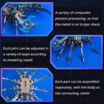 Yuezudpo Colorful Scorpion 3D Metal Model Kit